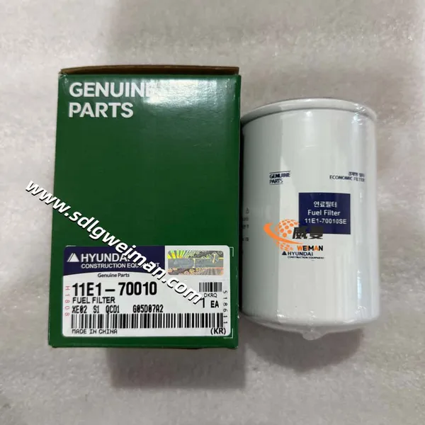 Hyundai Filter Fuel 11E1-70210 11NA-70110 11E1-70010 for Hyundai Excavator photo-5