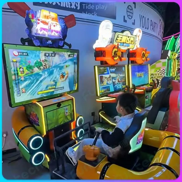 Children's Amusement Park Rowing Elite Entertainment and Leisure Arcade Game Entertainment Rowing Boat Coin - Operated and qr - Code Payment Amusement Machine Equipment photo-3