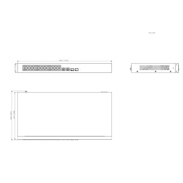 Dahua Dh-s4100-24gt2gt2gf-240 24-port Desktop Layer 2 Cloud-managed Poe Switch photo-5