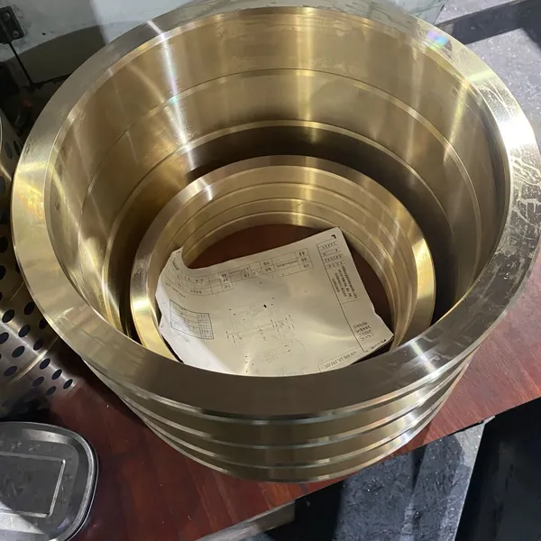 Buje de bronce para cojinetes deslizantes