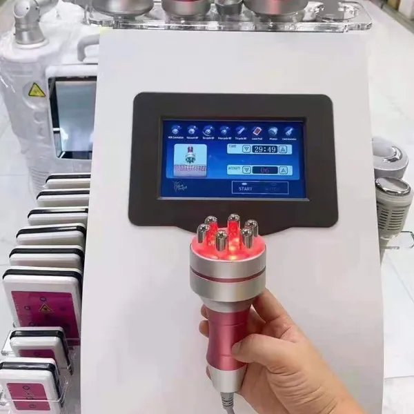 Best Sellers 2025 RF Lifting Cavitation Machine - 30kHz Ultrasound, 4MHz RF, 80W Output, LED Control, Portable Design photo-5