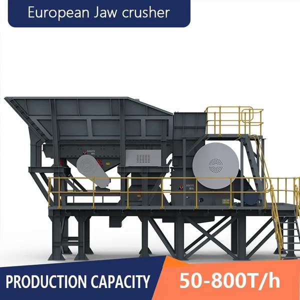 JYCX160 Large Primary European Jaw Crusher for Open Pit Mining Quarry and Hard Rock Crushing Plant photo-3