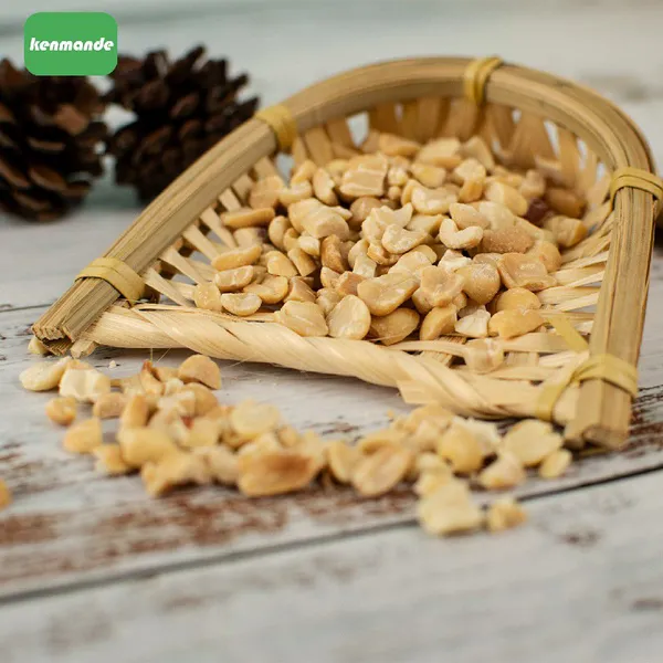 Export Grade Almendras de Cacahuete Asadas con Textura Crujiente y Grano Largo 39/43 para Empaquetado de Mezclas de Frutos Secos