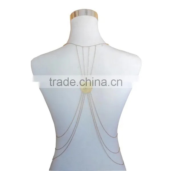 2015 New Products Hollow Out Floret Bodychain photo-3