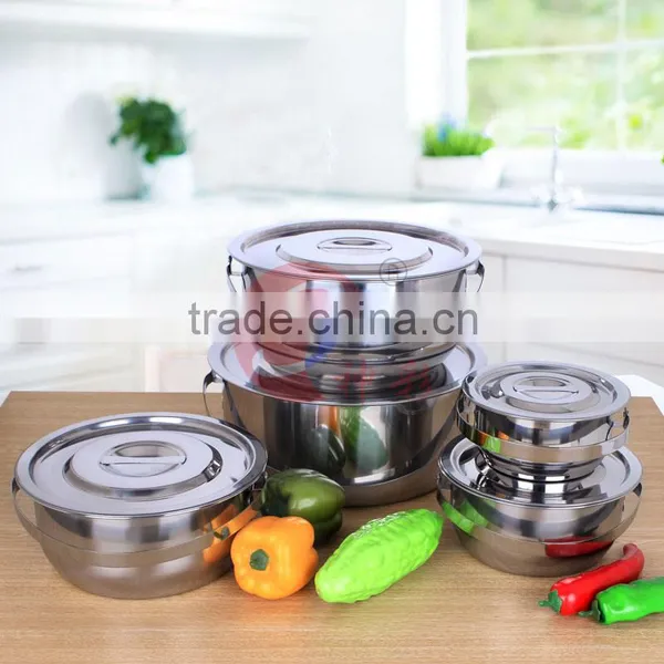 Good Quality Competitive Price Practice Suit of Stainless Steel Food Box Food Container Stock Pot photo-3
