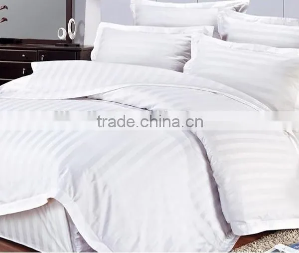 100% Cotton Stripe Sheet / Cotton Bedding