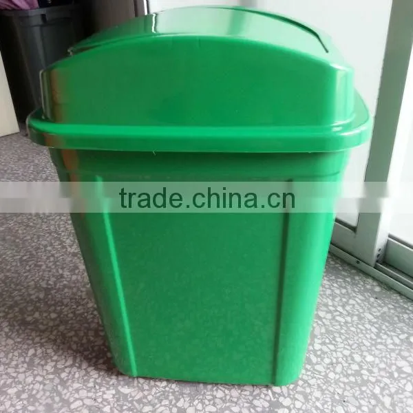 Hot Selling Plastic With Swing Lid Waste Bin Garbage Bin 30Ltr photo-2