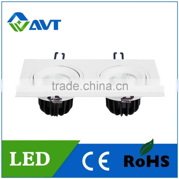 Manufacturer 10W 20w 30w COB Led Down Light Square Recessed CE ROSH photo-2