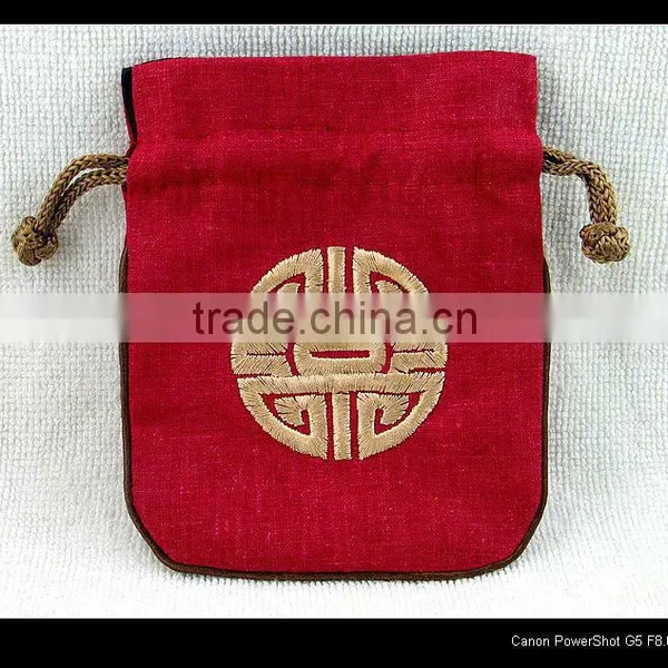 Small Cotton Drawstring Bags for Jewelry Packing photo-2