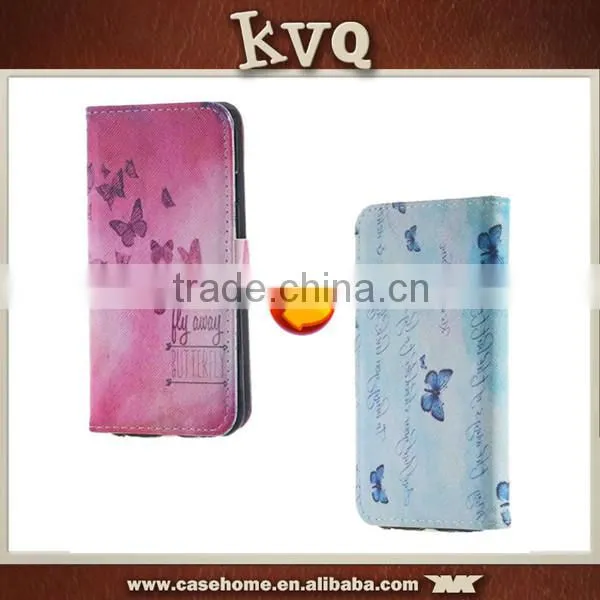 New Design Double-Side Leather Case Cover for Apple IPhone Samsung Galaxy photo-2