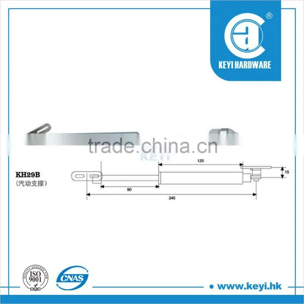 2015 KH-29B Hot Sale Furniture Cabinet Glass , Cabinet Pneumatic Support , Cabinet Shelf Support , Lower Price photo-2
