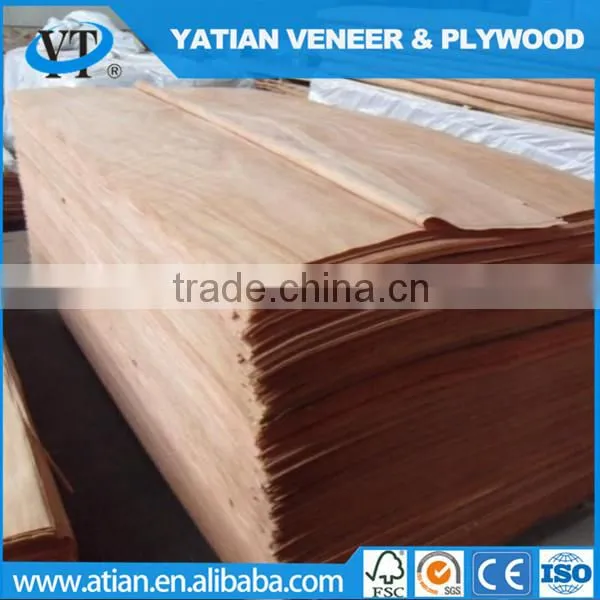 Grade ABCDEF 0.2-1.0mm Okoume Veneer for Plywood