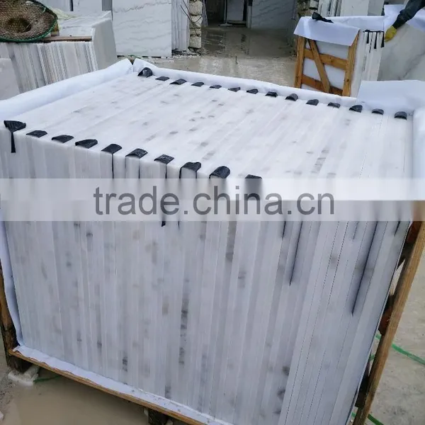 High Polished Decoration Calacatta Royal Grade A White Marble Tiles & Slabs photo-5