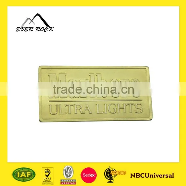 OEM 2-in-1Decorative Handbag Brand Logo Metal Label photo-5
