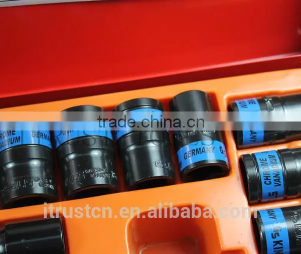 24PCS 1/2" Metal Box Socket Set 4024AAM GS KING TOOLS Made in China Quality Choice photo-4
