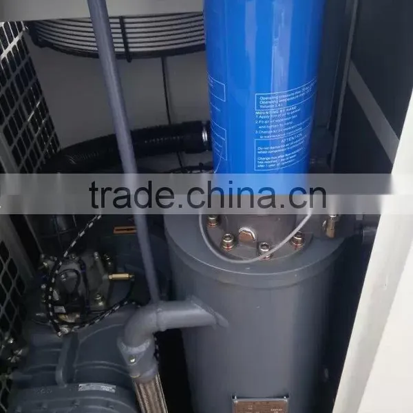ACpower 37KW 40HP 8bar 6.5m3/min Variable Frequency Screw Air Compressor Belt Drive photo-4