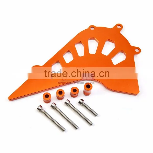 BJ-FSC-KT001-OR KTM Parts CNC Aluminum Billet Front Sprocket Cover for Ktm DUKE 390 13-15 photo-3