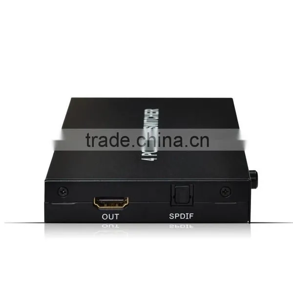 Video Switch 4x1 HDMI Switch With Audio Output photo-6