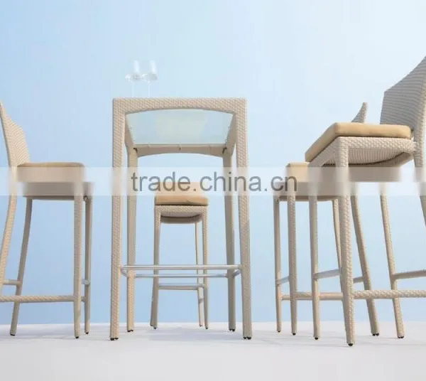 Hot Rattan Outdoor Indoor Bar Stool High Chair(DH-9556)