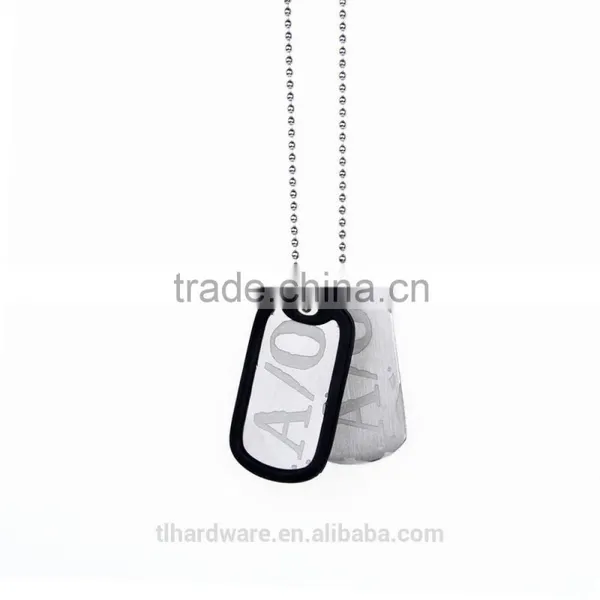 Cosplay Anime GANGSTA A/0 Nicolas Brown Mercenary Dog Tag Necklace Pendant photo-3