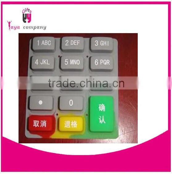 Custom Silicone Rubber Keypad Silicone Keypad