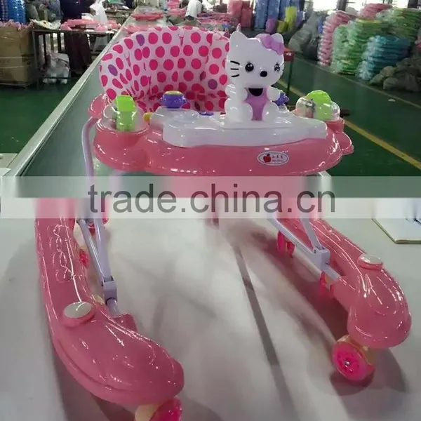 KS-32 Certificate Adjustable Doll Foldable Baby Walker With Musics photo-2