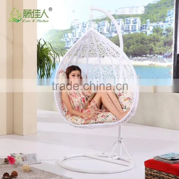Outdoor Rattan Wicker Hanging Egg Chair photo-4