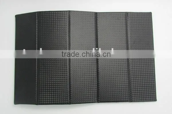 Diamond Grid Square PU Leather Eyewear Packing Case photo-3