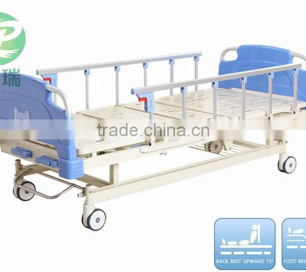 China hospital bed cranks manual hospital bed