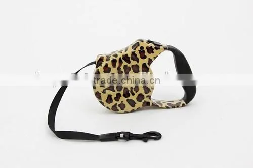 Hot Sale Wholesale Leopard Auto Retractable Wireless Dog Leash photo-4