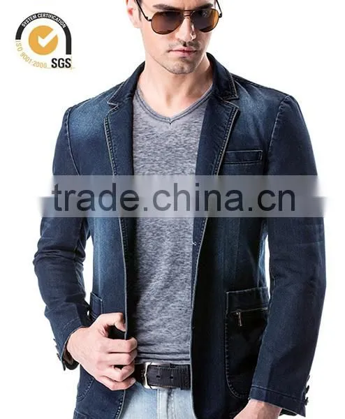 New European Style Denim Jacket photo-2