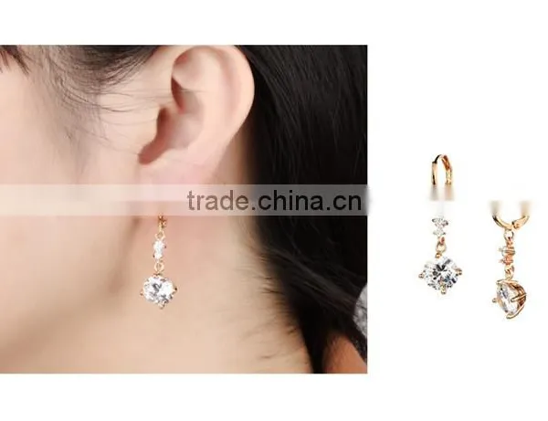 Dangle Jewelry Vogue 18K Gold Plated Hoop Earring photo-6