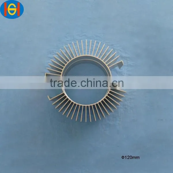 Aluminum Extruded Led Lighting Heat Sink