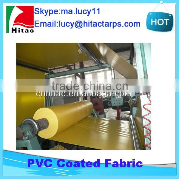 100%Waterproof Pvc Tarpaulin Fabric in Roll photo-2