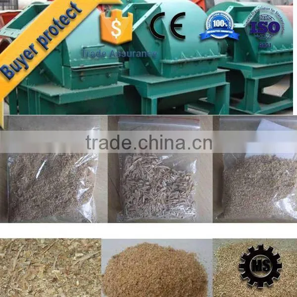 Mini wood log crusher machine factory
