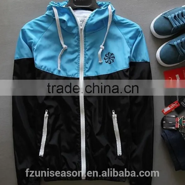Waterproof Windproof Hoodie Lightweight Windbreaker Jackets for Men photo-4