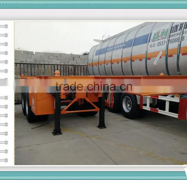 China Time Go 3 Axle 12 Twist Locks Skeleton Semi Trailer for Sale photo-2