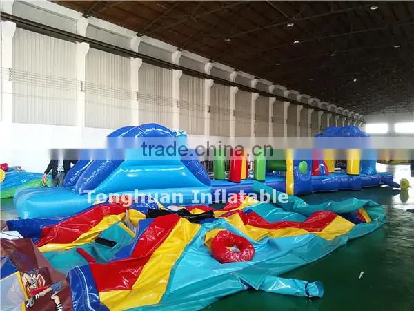 New Style Inflatable Obstacle Courses Inflatable Jumping Mat photo-3
