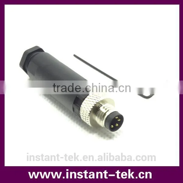 INST M8 3P/4P M16 Self-locking Male and Female Waterproof Connector photo-6