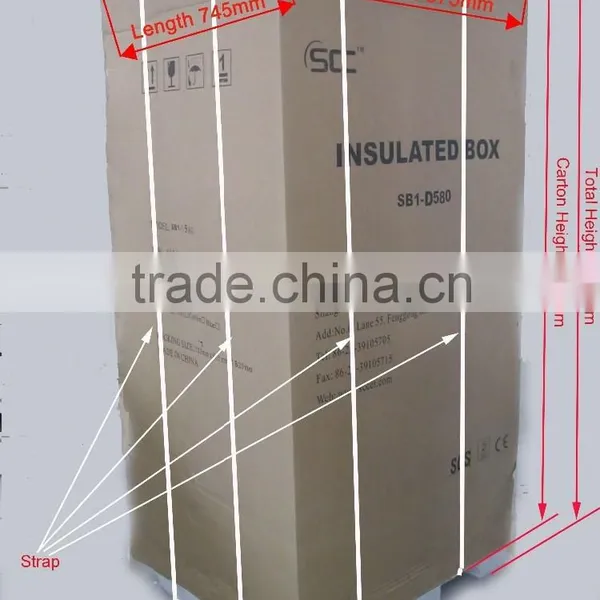 Rotomolded Plastic Insulated Cabinet for Frozen Food Storage and Transport photo-3