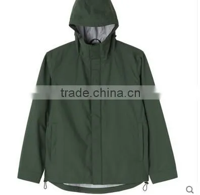2015 Mens Polyester/spandex Rain Jacket Waterproof/breathable photo-2