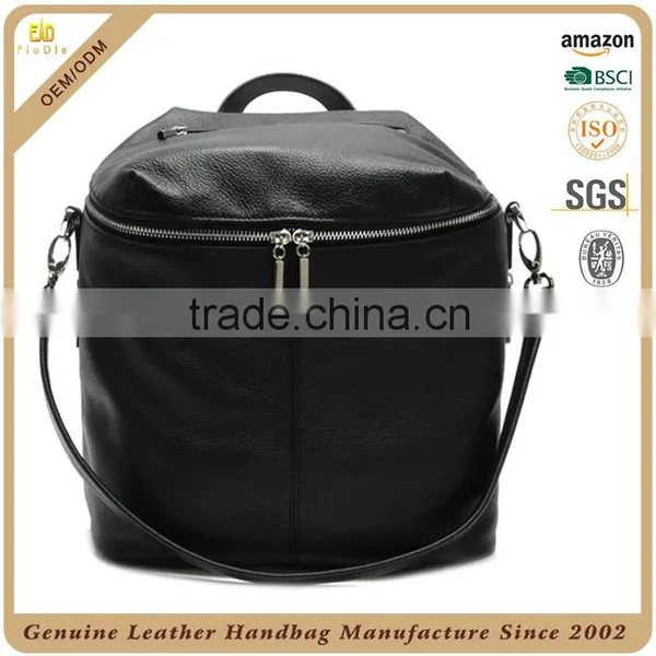 Fashion Quality Convertible Backpack Purse Black Leather Backpack for Women Quality Choice photo-5