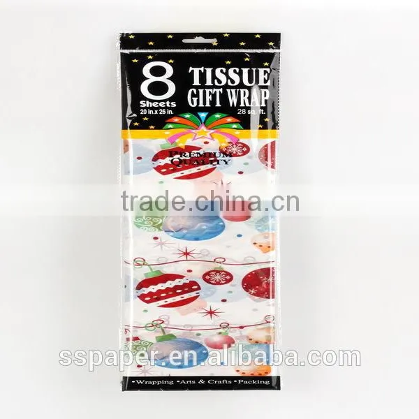 China Factory Price Gift Wrap Round Tissue Paper Confetti photo-4