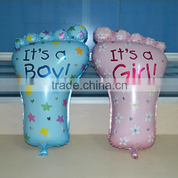 [HOT] Big Feet Balloons Baby Shower Decoration Helium Balloons photo-6
