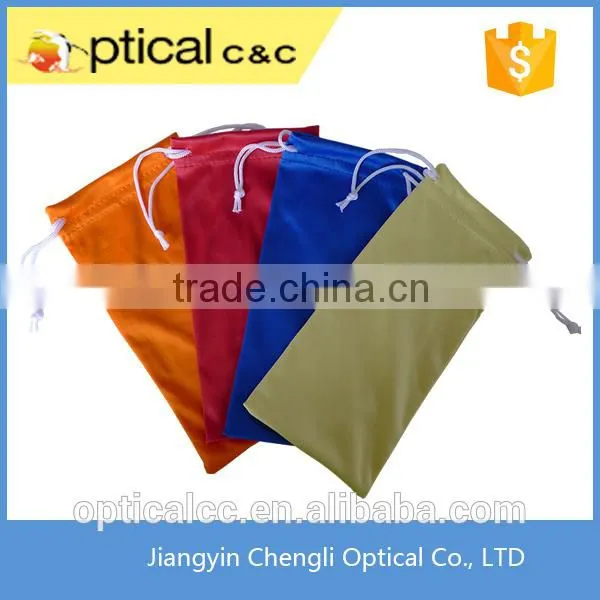 Bulk Microfiber Double Drawstring Eyeglass Pouch,custom Microfiber Pouch,microfiber Watch Pouch
