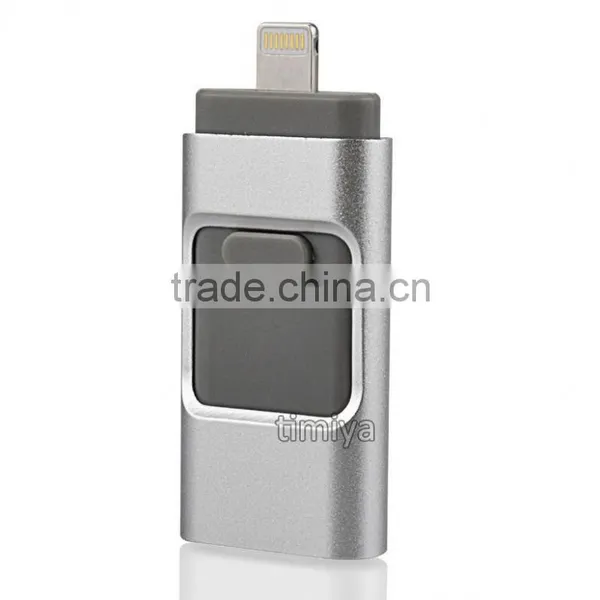 3in1 Mobile IFlash Driver Micro Usb/ 8Pin USB 2.0 I-Flash Driver for IPhone for Android Smartphones From Timiya photo-6