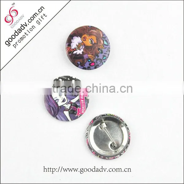 China Wholesale Large Various of Styles Custom Metal Button Badge photo-6