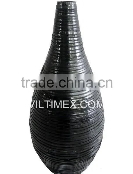 Modern Recycled Rubber Vase