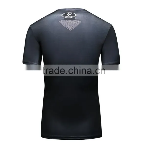 2016 Guangzhou Casual Wear Camisetas Marvel Men Superhero Compression Shirts 3d t Shirt Sportswear for Maler photo-4