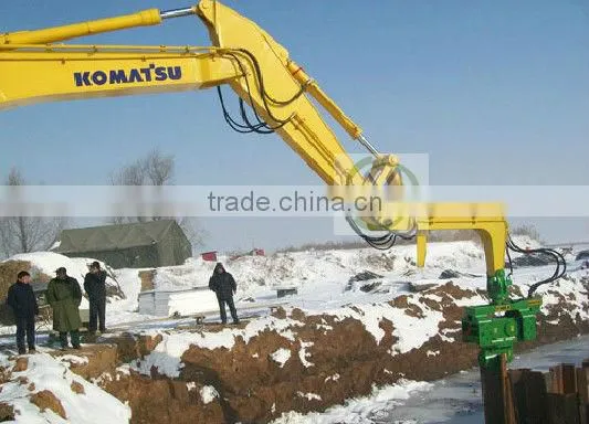 manufacturer of YIMER hydraulic vibrating hammers, high quality
